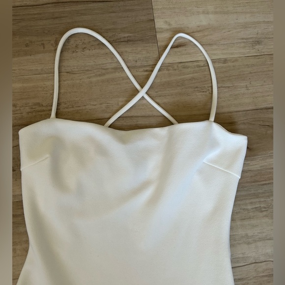 White Split Thigh Dress - Picture 4 of 5